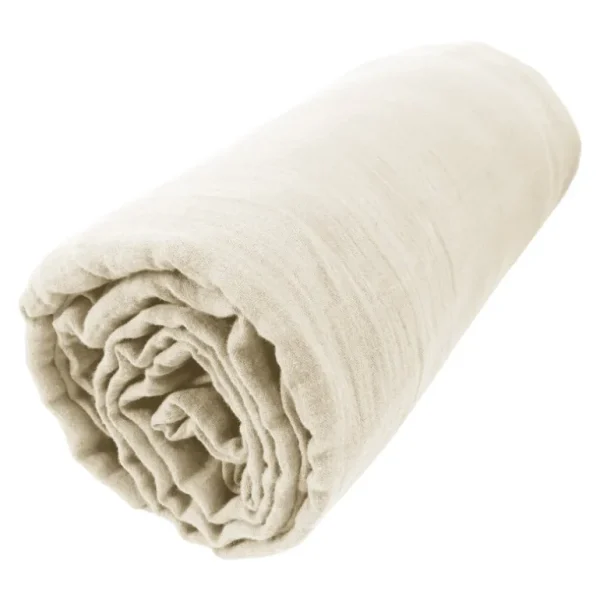 L'effet papillon Draps Plats Et Draps Housse<Drap housse Gaïa Pampa en gaze de coton,