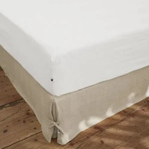 L'effet papillon Draps Plats Et Draps Housse<Drap housse Soline Craie,