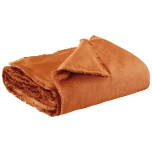 VIVARAISE Plaids Et Couvre-Lits<Édredon uni Laly Cuivre 85 x 200,
