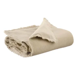 VIVARAISE Plaids Et Couvre-Lits<Édredon uni Laly lin 85 x 200,