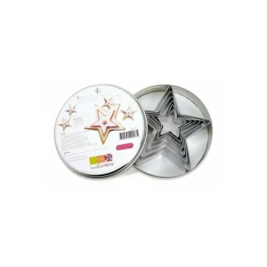 ScrapCooking Emporte-Pièce<6 emporte-pièces étoiles,