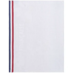 LE JACQUARD Français Essuie-Mains<Essuie-mains Gastronomie Blanc,