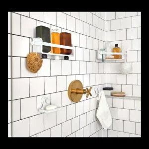 Umbra Coin Lavabo | Coin Douche Et Bain<Etagère d'angle de douche Flex Gel-lock,
