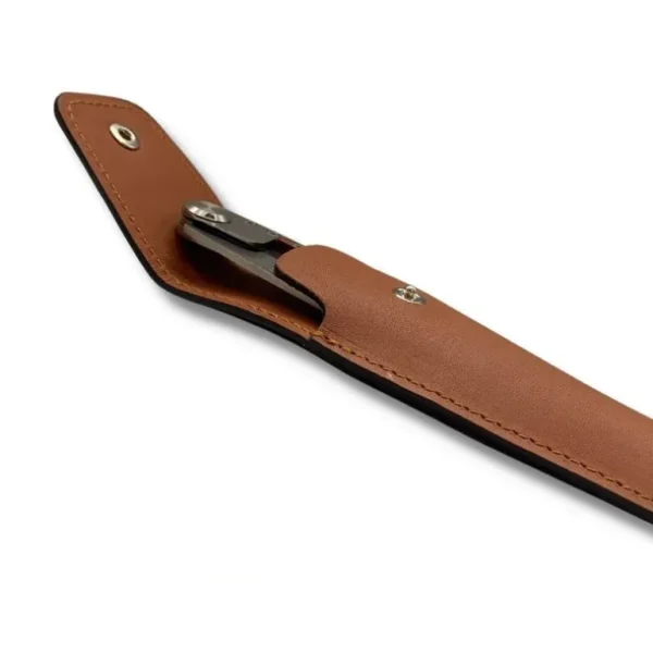 Le Coq Français Couteaux De Poche<Etui en cuir avec rabat,