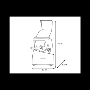 Kuving's Centrifugeuses Et Extracteurs De Jus<Extracteur de jus B9700 Gris,