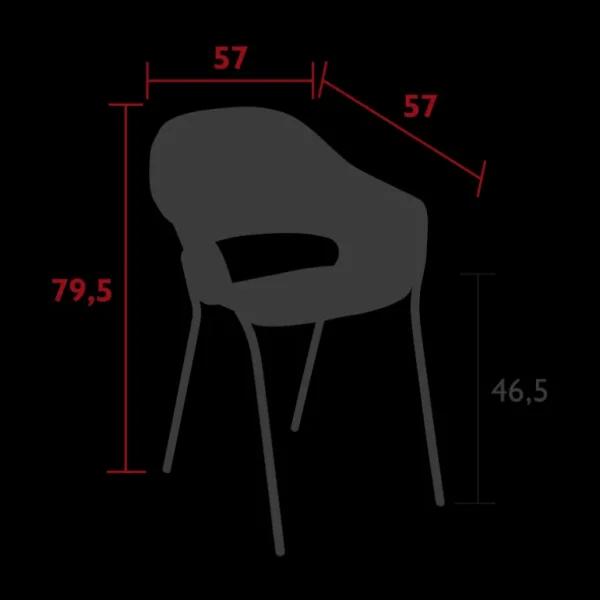 FERMOB Fauteuils, Chaises Et Bancs<Fauteuil Kate,