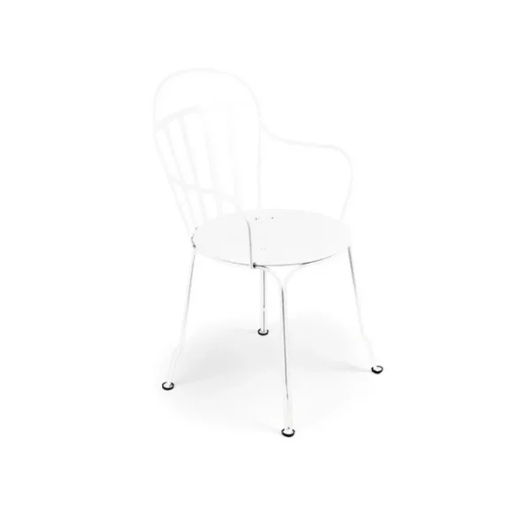 FERMOB Fauteuils, Chaises Et Bancs<Fauteuil Louvre blanc empilable,