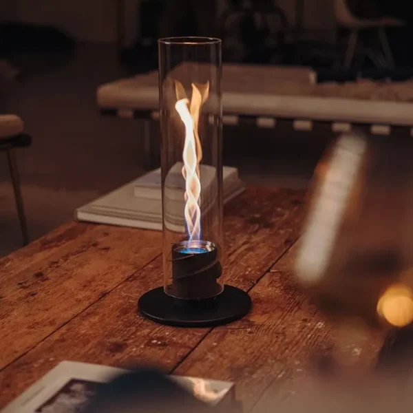Höfats Bougies Décoratives<Feu de table 1200 Spin Noir,