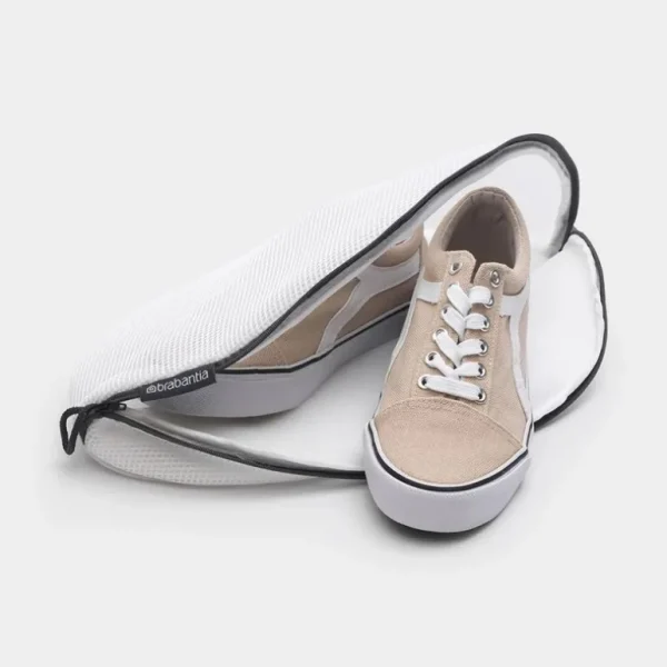 BRABANTIA Textiles<Filet de lavage White pour Baskets,