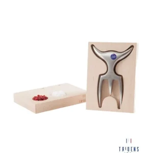 Tridens Couteaux Professionnels<Fourchette à découper avec socle empreinte,