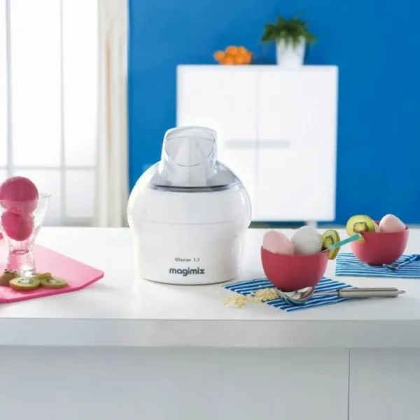 Magimix Sorbetières Et Turbines À Glace<Glacier blanc 1.1L,  