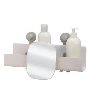 Umbra Coin Lavabo | Coin Douche Et Bain<Grande étagère de douche avec miroir amovible EasyStore, Joseph Joseph