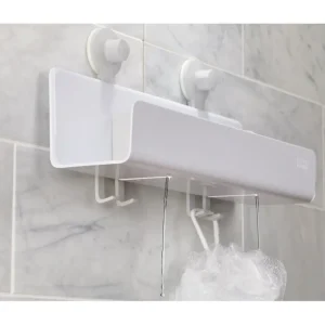Umbra Coin Lavabo | Coin Douche Et Bain<Grande étagère de douche avec miroir amovible EasyStore, Joseph Joseph