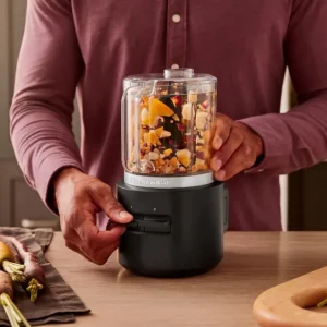 KITCHENAID Hachoirs<Hachoir sans Fil avec Batterie,