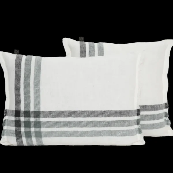 HAOMY TEXTILE Coussins Et Rideaux<Housse de Coussin 45 x 45 cm Paros, Haomy