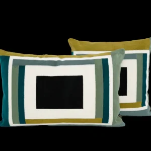 HAOMY TEXTILE Coussins Et Rideaux<Housse de Coussin 45 x 45 cm Manille, Haomy