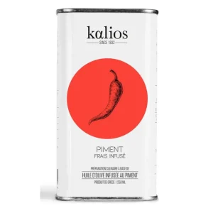 Kalios Huile & Vinaigre<Huile d'Olive infusée au Piment,