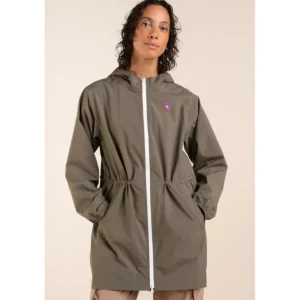 Flotte Le Prêt À Porter<Imperméable Long Amelot Kaki,