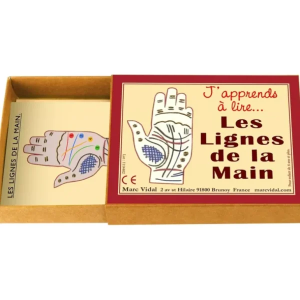 Marc Vidal Les Jeux D'Intérieur<J'apprends à lire les lignes de la main,