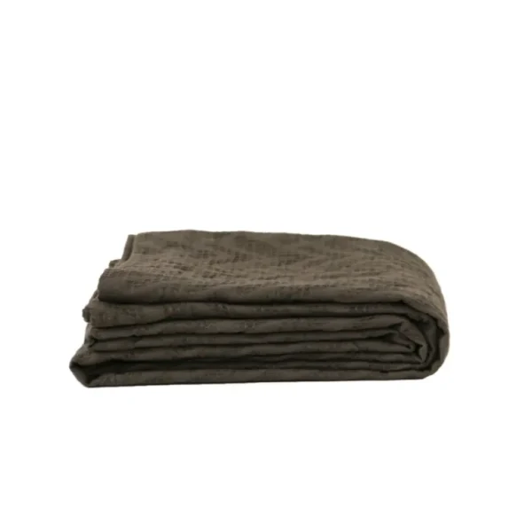 Sud Etoffe Plaids Et Couvre-Lits<Jeté de Lit Alassio Tarmac,
