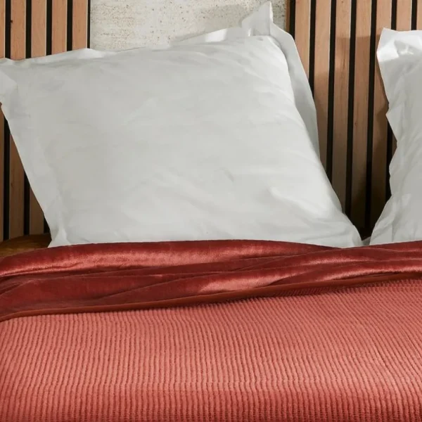 Linder Plaids Et Couvre-Lits<Jeté de lit Gaufré Terre Cuite,
