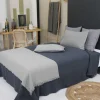 Sud Etoffe Plaids Et Couvre-Lits<Jeté de lit Grand Hotel Anthracite,