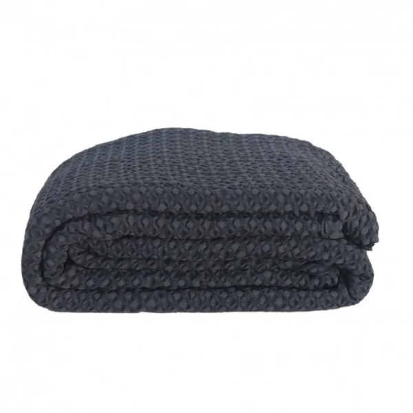 Sud Etoffe Plaids Et Couvre-Lits<Jeté de lit Grand Hotel Anthracite,