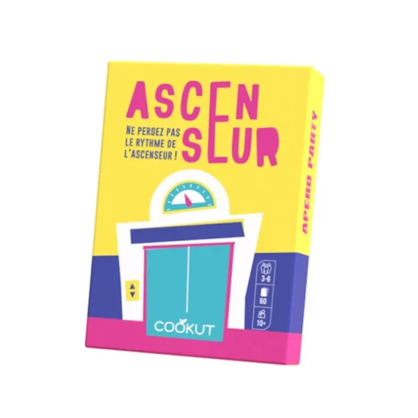 COOKUT Les Jeux D'Intérieur<Jeu de cartes Ascenseur, Apéro Party,