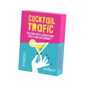 COOKUT Les Jeux D'Intérieur<Jeu de cartes Cocktail Trafic, Apéro Party,