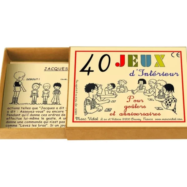 Marc Vidal Les Jeux D'Intérieur<40 Jeux d'intérieur,