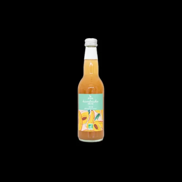 Atika Les Autres Boissons<Kombucha Pêche Bio 33cl,