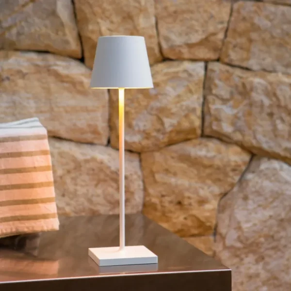 Zafferano Lampes Et Suspensions<Lampe de table Poldina Blanc,