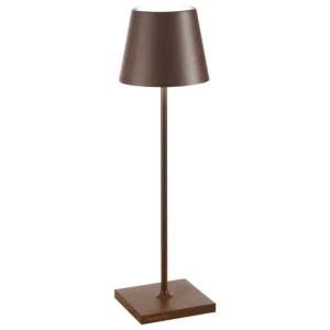 Zafferano Lampes Et Suspensions<Lampe de table Poldina Corten,