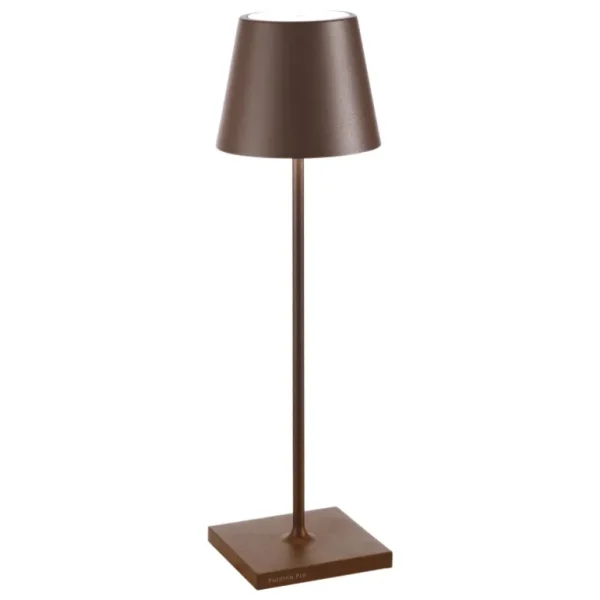 Zafferano Lampes Et Suspensions<Lampe de table Poldina Corten,