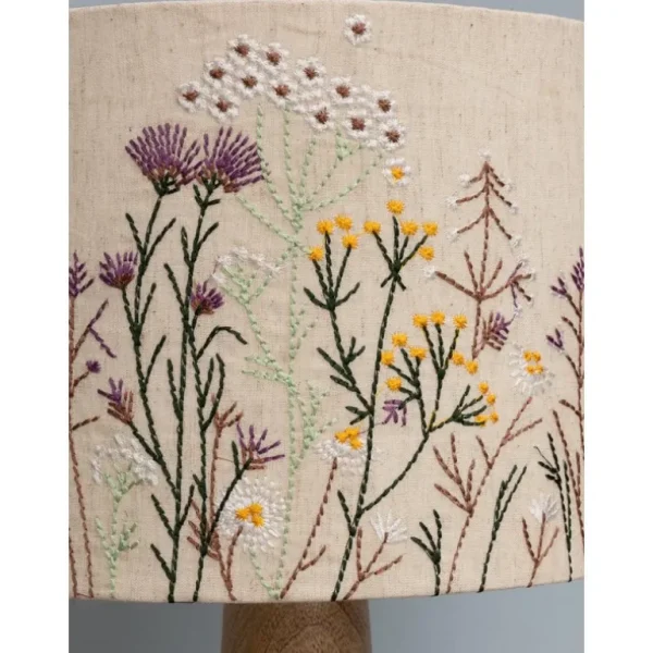 Chehoma Lampes Et Suspensions<Lampe et abat-jour brodé Wildflower,