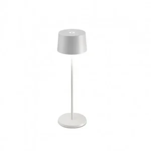 Zafferano Lampes Et Suspensions<Lampe Olivia Blanche 11x35 cm,