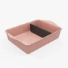 COOKUT Marmites Et Plats À Four<L'Incroyable Plat au Four ajustable Rose Guimauve,