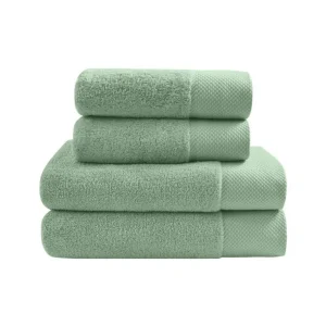 SENSEI Serviettes | Draps De Douche<Linge de toilette Sauge Sensoft,