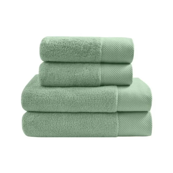 SENSEI Serviettes | Draps De Douche<Linge de toilette Sauge Sensoft,