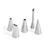 DE BUYER Douilles Et Poches À Douille<Lot de 5 douilles inox assorties,