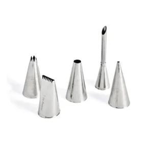 DE BUYER Douilles Et Poches À Douille<Lot de 5 douilles inox assorties,