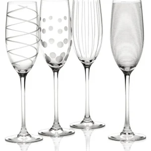 Mikasa Flûtes Et Coupes À Champagne<Lot de 4 flûtes à champagne Cheers,