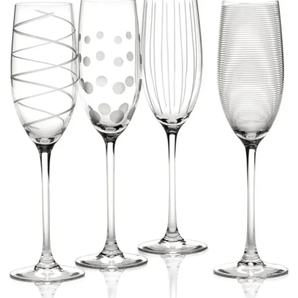 Mikasa Flûtes Et Coupes À Champagne<Lot de 4 flûtes à champagne Cheers,
