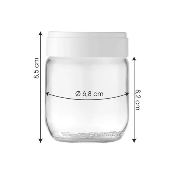 LAGRANGE Yaourtières<Lot de 9 pots de yaourts,