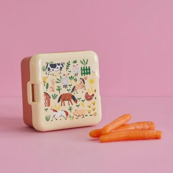 Enfant Rice La Vaisselle Pour Enfant | Boîtes Repas Et Accessoires<Lunch Box Plastique Ferme,