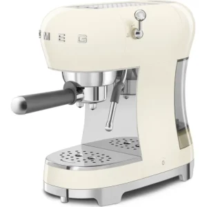 SMEG Machines À Café Professionnelles, Robots<Machine à café Expresso Années 50 Crème,