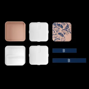 Monbento Ustensiles Pour Le Pique-Nique | Boîtes Repas Et Accessoires<MB Square Graphic Ginkgo Made in France,
