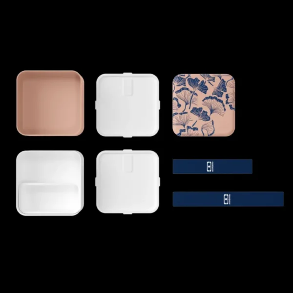 Monbento Ustensiles Pour Le Pique-Nique | Boîtes Repas Et Accessoires<MB Square Graphic Ginkgo Made in France,