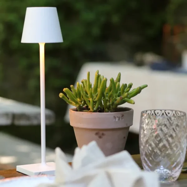 Zafferano Lampes Et Suspensions<Micro lampe de table Poldina Blanc,