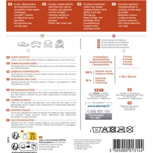 STARWAX Brosserie<Microfibre spécial cuir,